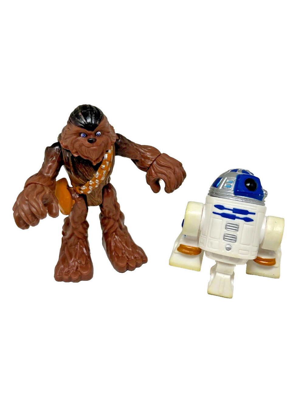 Star Wars Jr. Galactic Heroes R2-D2 Chewbacca Action Figure Hasbro 2011